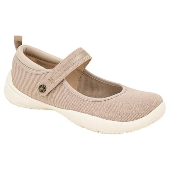 JBU Shoes - JBU Taupe Merry Knit Mary Janes/NIB/9.5M